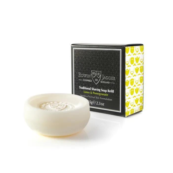Edwin Jagger | Limes & Pomegranate Shaving Soap Refill 65g