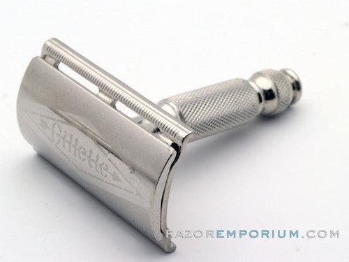 1947-51 Gillette Travel Tech Double Edge Safety Razor