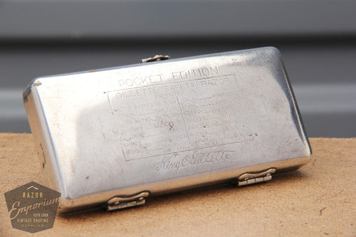 Gillette 1909 ABC Pocket Edition - Old Type (DE) Razor Set