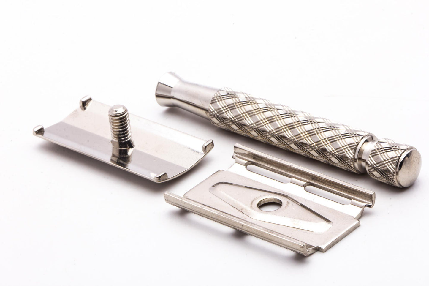 1960's Gillette Ball End Tech Double Edge Spiral Handle Razor | Original Condition