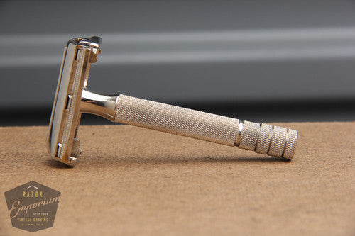 Gillette 1940's Notched Original Super Speed (DE) Safety Razor