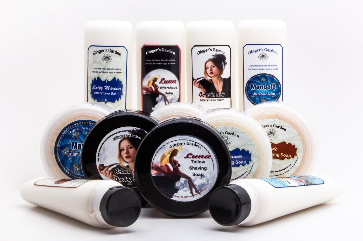 Ginger's Garden | Amerikash Vegan Shaving Soap