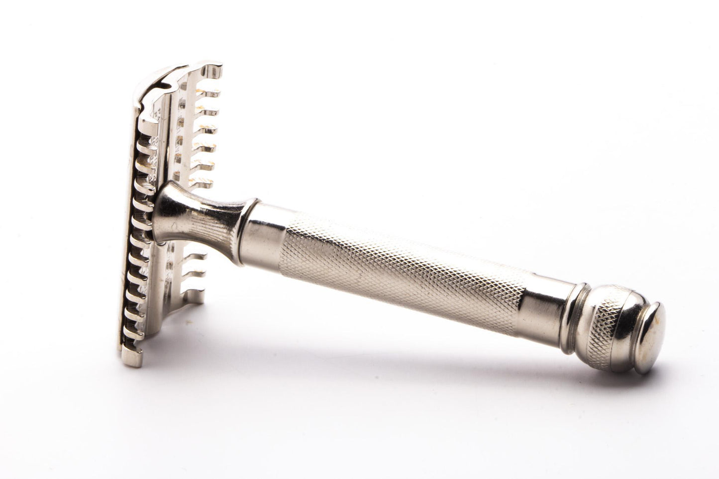 1930's Gillette Ball End Long Comb "NEW" Double Edge Safety Razor Set | Original Condition