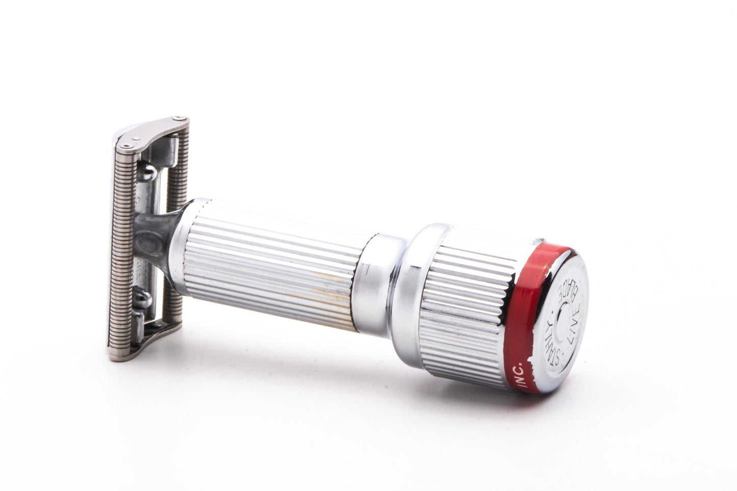 1940's Stahly Model S-6 Live Blade Wind-Up Vibrating Double Edge Safety Razor Set | Original Condition