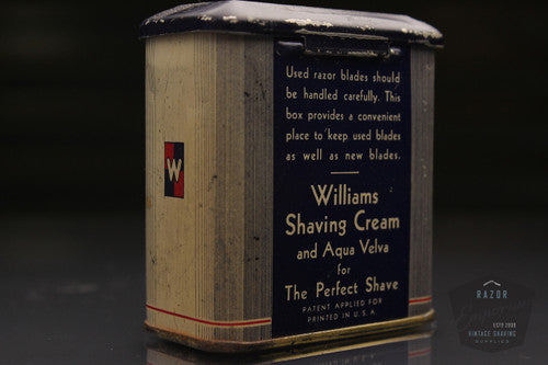The J.B. Williams Co. Tin Blade Safe - USA Printed