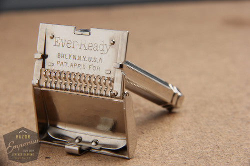 Ever-Ready 1912 Style Single Edge Safety Razor * Revamped - Nickel