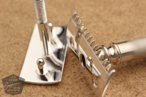 Gillette 1904 Double Ring Old Type * Silver REVAMPED