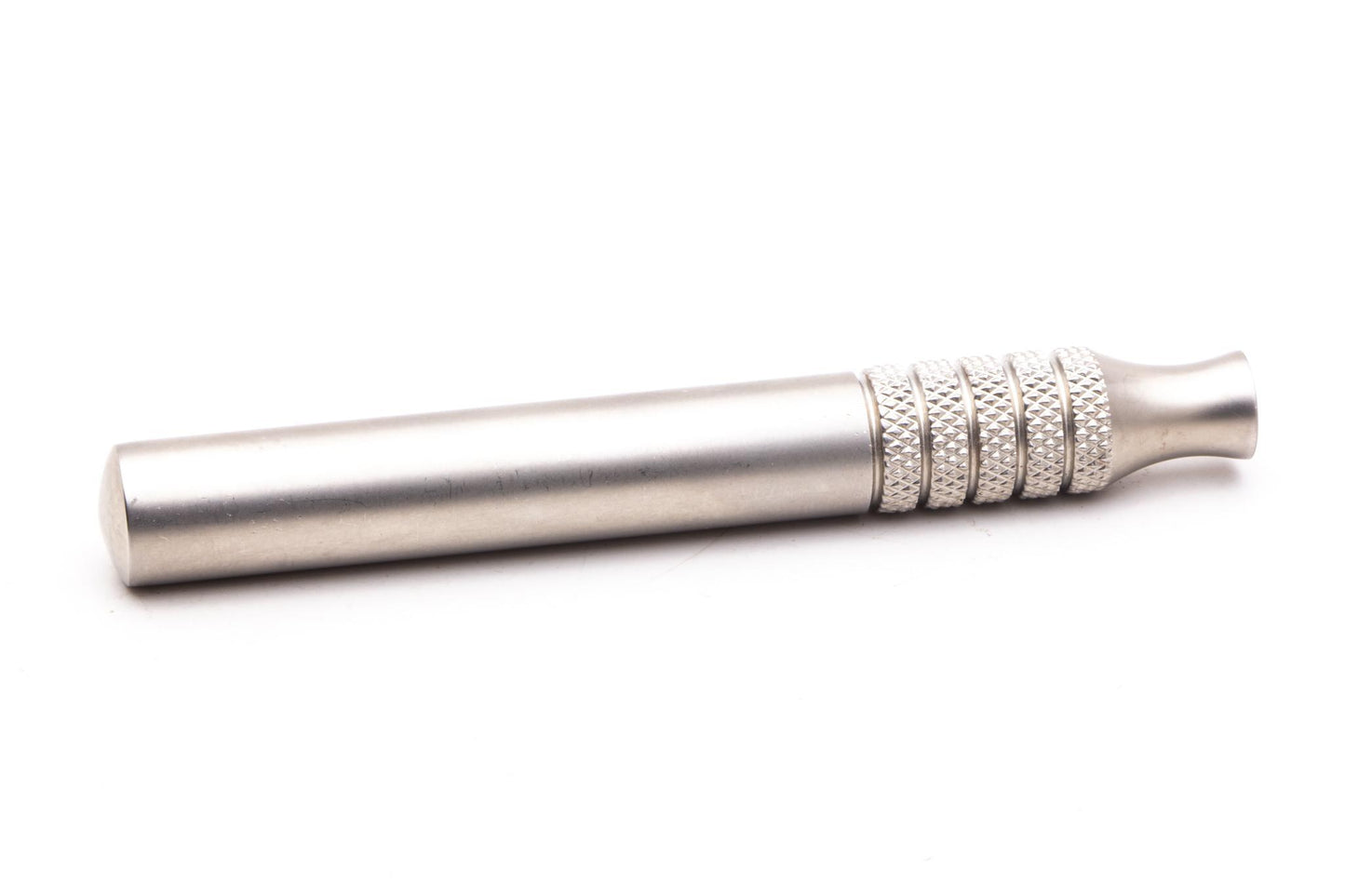 Smoth & Heavy Knurled Double Edged Razor Handle | Universal Threading