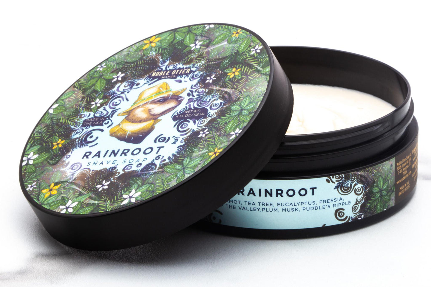 Noble Otter Shave Co. | Rainroot Shave Soap