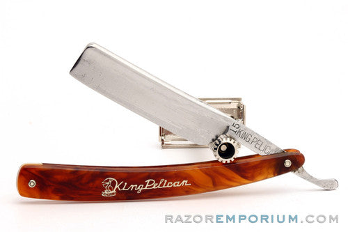5/8" King Pelican 15 Nippon Kamisori Straight Razor | Osaka Nichiri Tokyo Japan