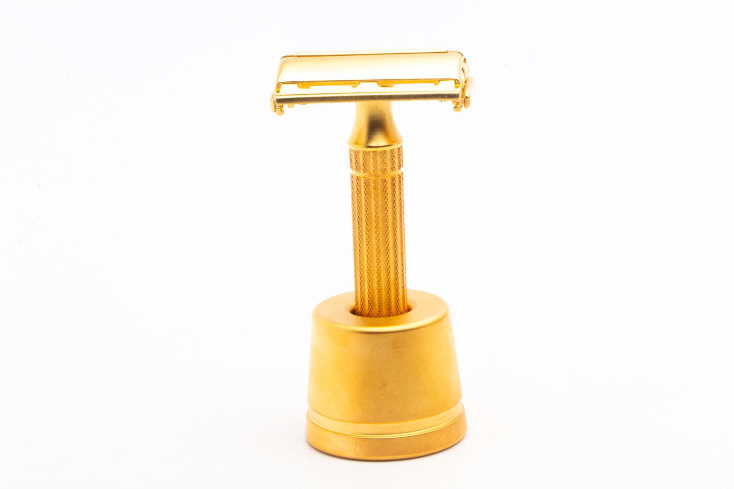 Rockwell Safety Razor Stand | Satin Gold Revamp