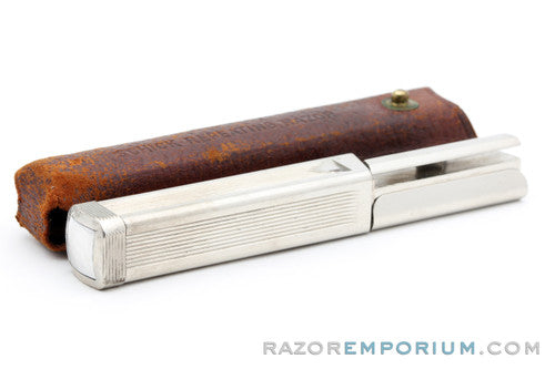 1930's Schick Type B Silver Repeating Injector Razor