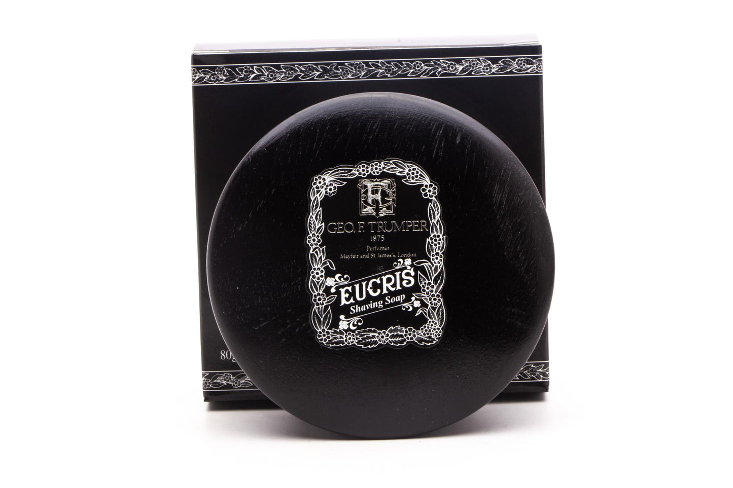 Geo F. Trumper | Eucris Hard Shaving Soap in Wooden Bowl