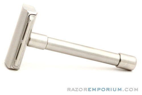 PILS 101NE Stainless Steel Matte Finish Double Edge Razor Revamp