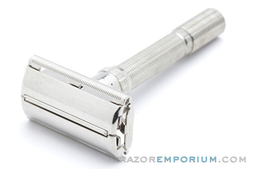 1967 Gillette Slim Adjustable DE Safety Razor M4 - Excellent