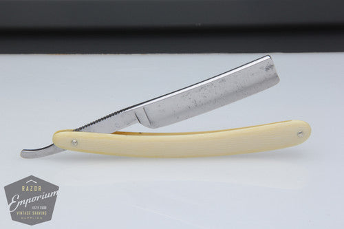 5/8" H. Boker & Co. "King Cutter" Straight Razor Half Hollow || Solingen, Germany