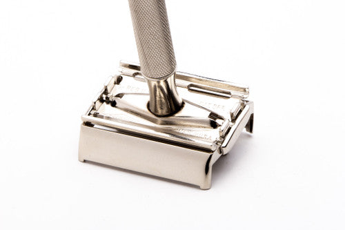 1951 W1 Gillette Super Speed Double Edge Safety Razor | Factory Nickel Revamp
