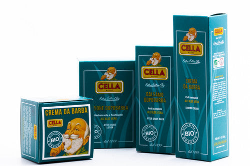 Cella Bio Organic After Shave Balm with Aloe Vera - 100ml | Made in Milan