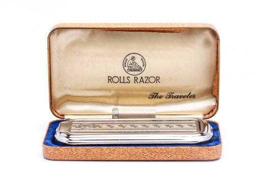 1920's Rolls Razor 'The Traveler' Safety Razor In Case