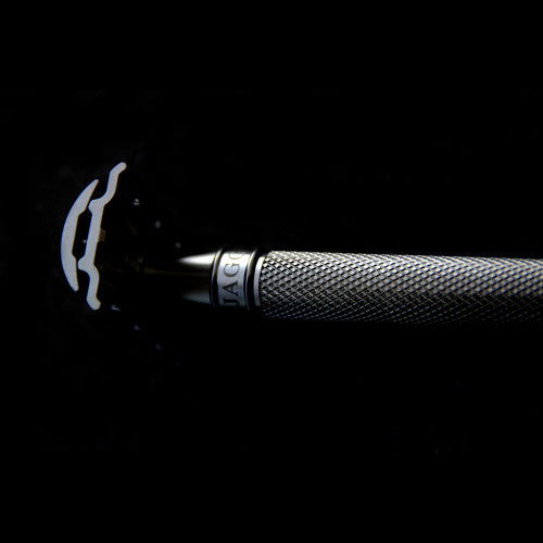 Edwin Jagger 3ONE6 Stainless Steel Safety Razor - Knurled Handle