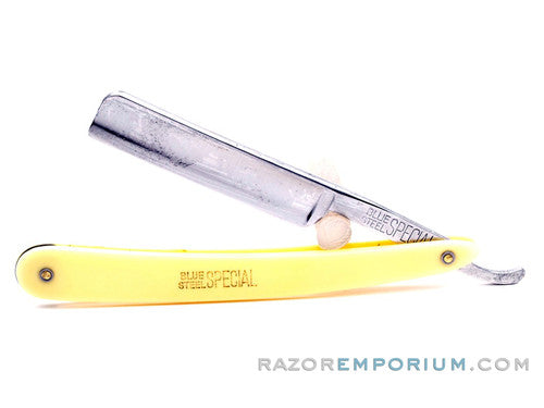 9/16" Blue Steel Special Vintage Straight Razor Kinfolks Inc. | Made in USA