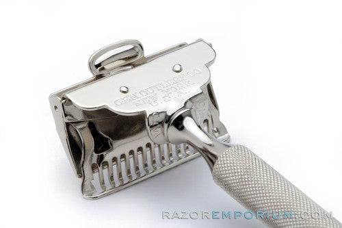 1930's Gem S.E. Safety Razor Factory Nickel Revamp