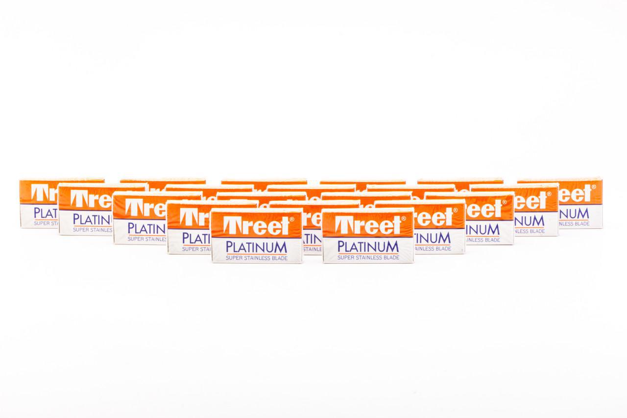 Treet Platinum Super Stainless Double Edge (DE) Razor Blades