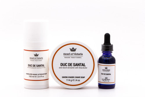 Henri et Victoria Shave Soap | Duc De Santal
