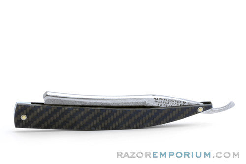 6/8" Wade & Butcher Straight Razor | Carbon Fiber Scales Sheffield, England