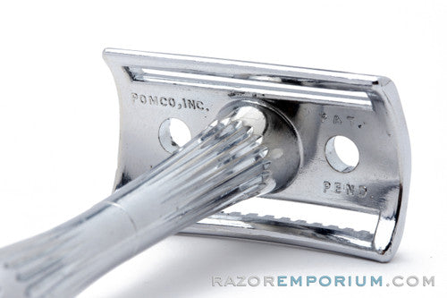 1940's Lady Pomco Slant & Straight DE Safety Razor