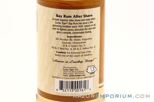 Lucky Tiger Bay Rum After Shave