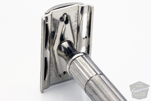 Gillette 1940s Fat Handle Tech (DE) Safety Razor