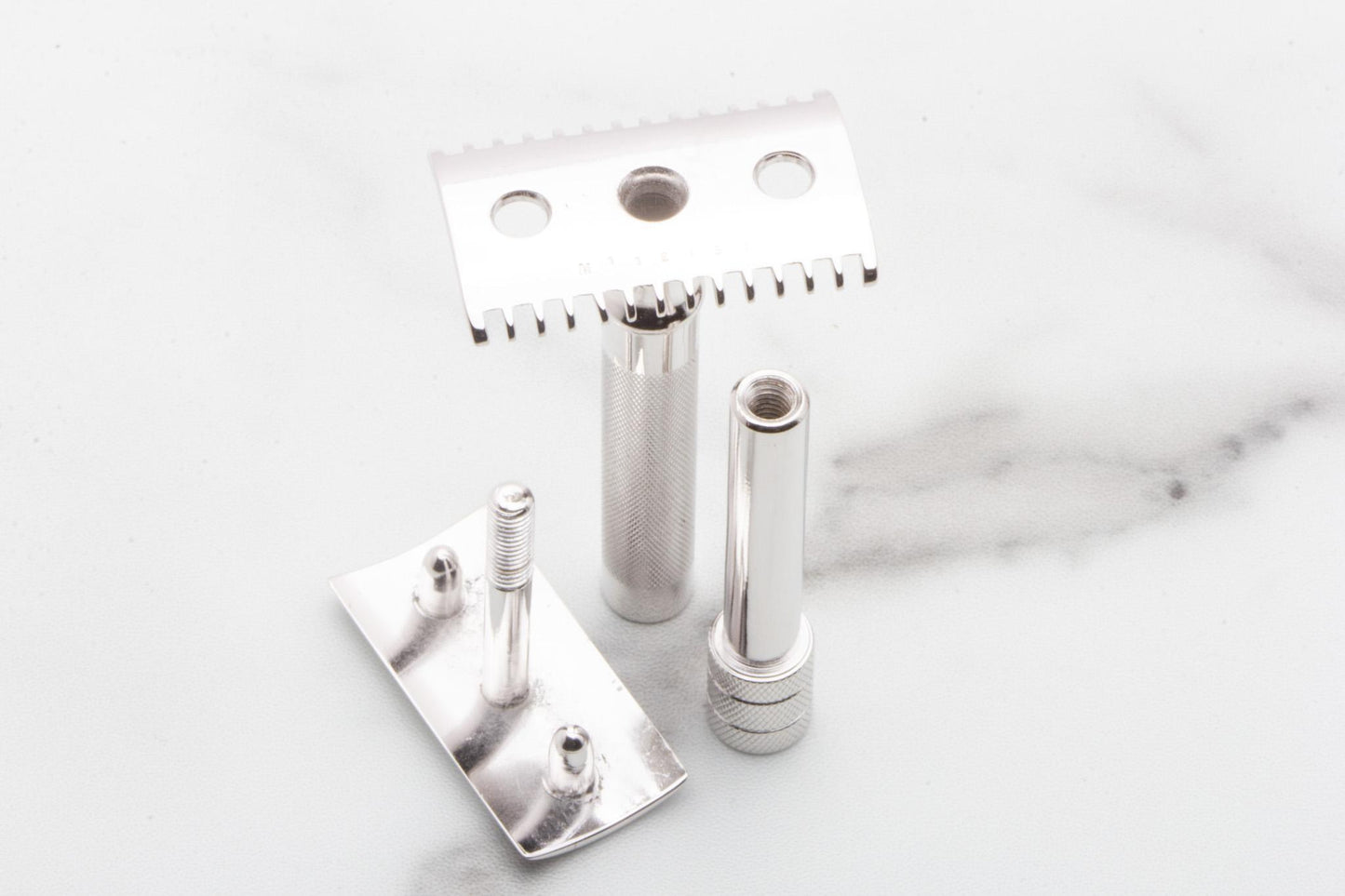 1920 Gillette Single Ring Old Type Double Edge Safety Razor | Rhodium Revamp