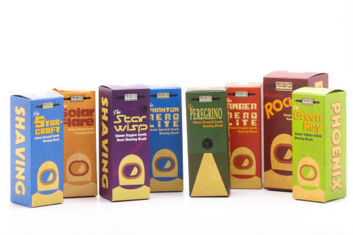 PAA | The Green Ray - 24mm Tribble Synthetic Shaving Brush