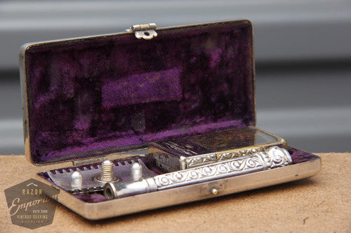 Gillette 1909 ABC Pocket Edition - Old Type (DE) Razor Set