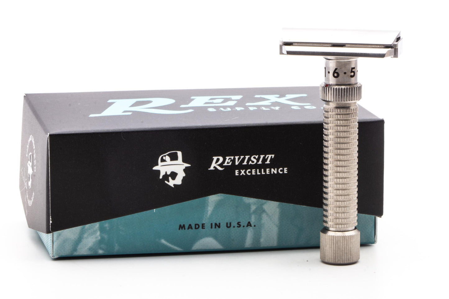 Rex Supply Co. | Ambassador Adjustable Stainless Steel Double Edge Safety Razor