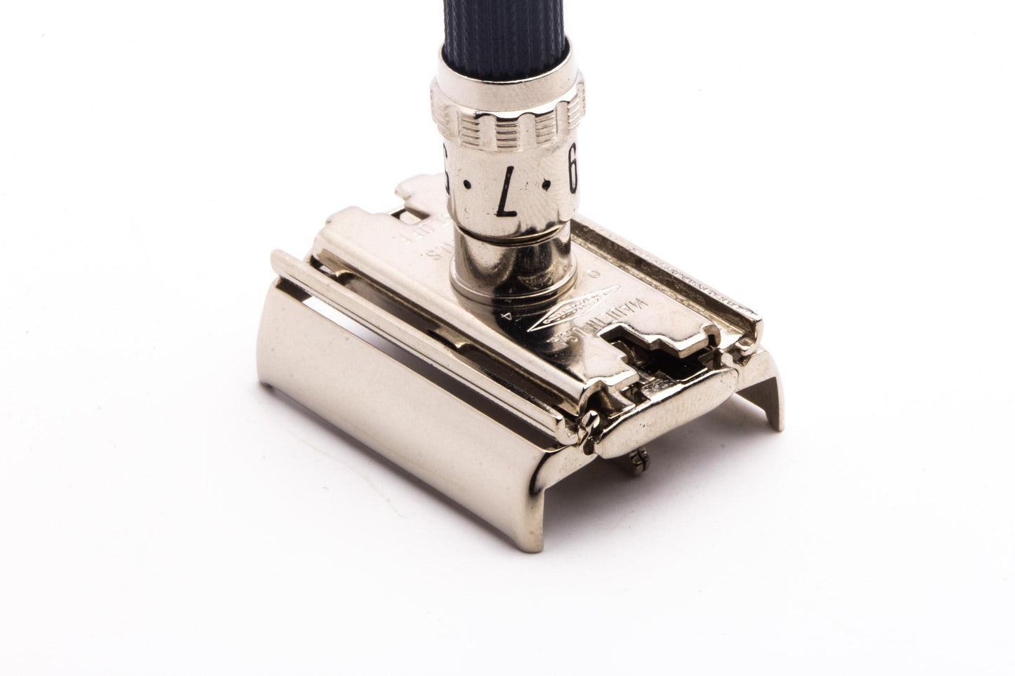 1969 O4 Gillette Super Adjustable 84mm DE Safety Razor | Factory Nickel Revamp