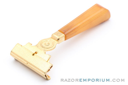 1935-45 Eversharp Schick Gold Injector Razor Type E