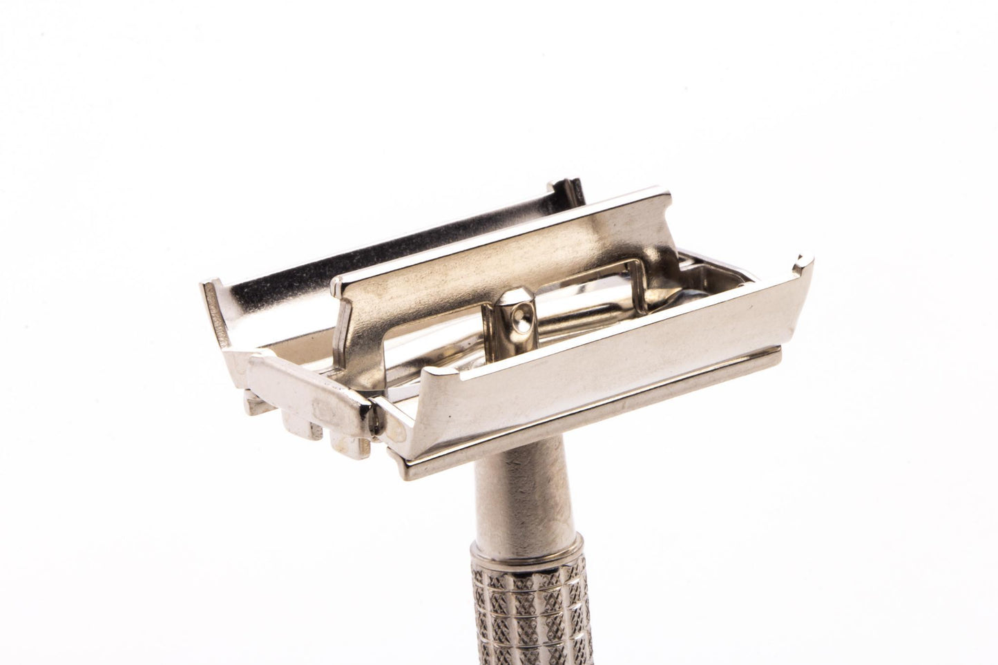 1954 Z2 Gillette Flare Tip Super Speed Safety Razor | Factory Nickel Revamp