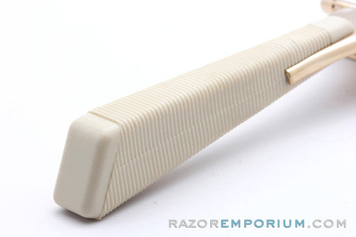 1960's Schick Eversharp Cream Handle Hydro-Magic Injector Safety Razor