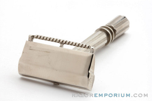 1930s Gem Micromatic TTO Single Edge Single Edge Clog Pruf Safety Razor