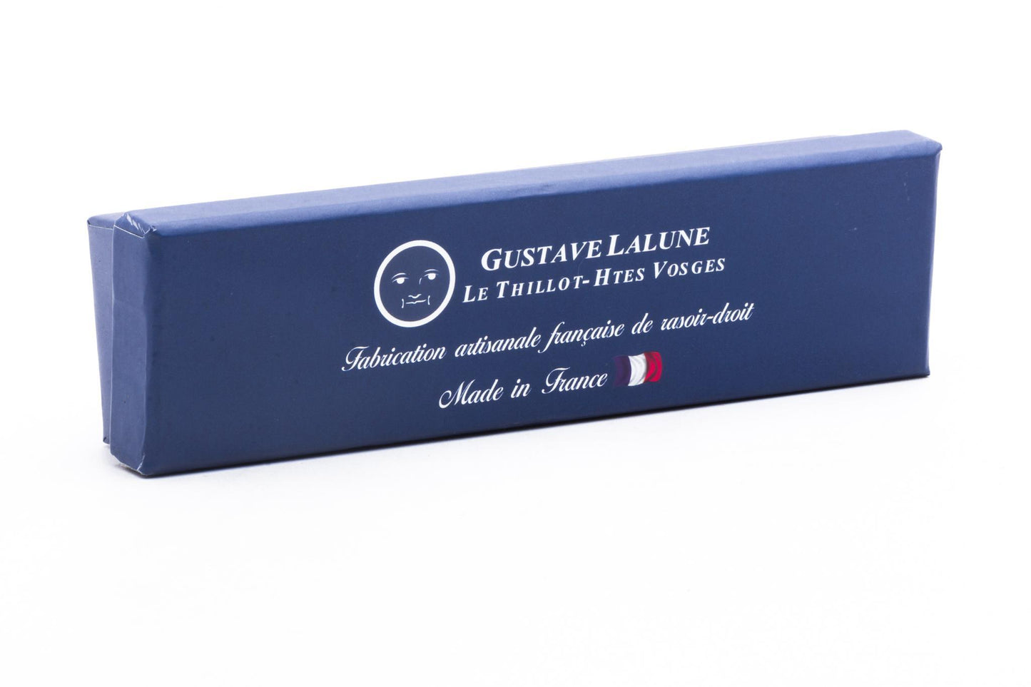 6/8" Gustave Lalune Straight Razor "English Archer" Wenge Scales