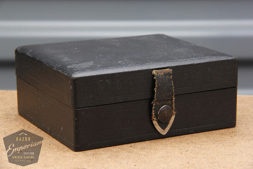 Ever-Ready 1912 Style Single Edge Safety Razor in Black Leather Case
