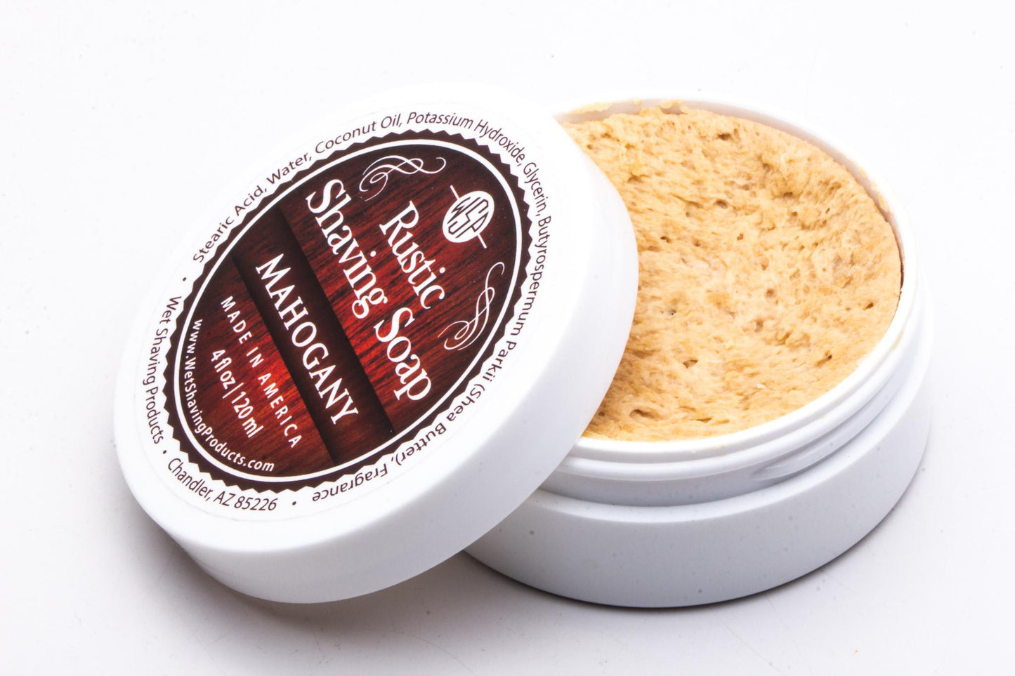 WSP Rustic Shaving Soap - Mahogany