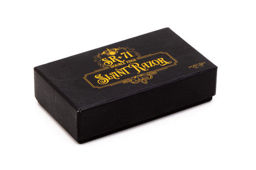 The Holy Black SR-71 Slant Safety Razor