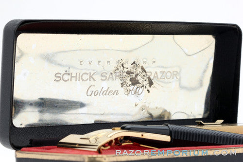 1960's Schick Golden 500 Injector Safety Razor
