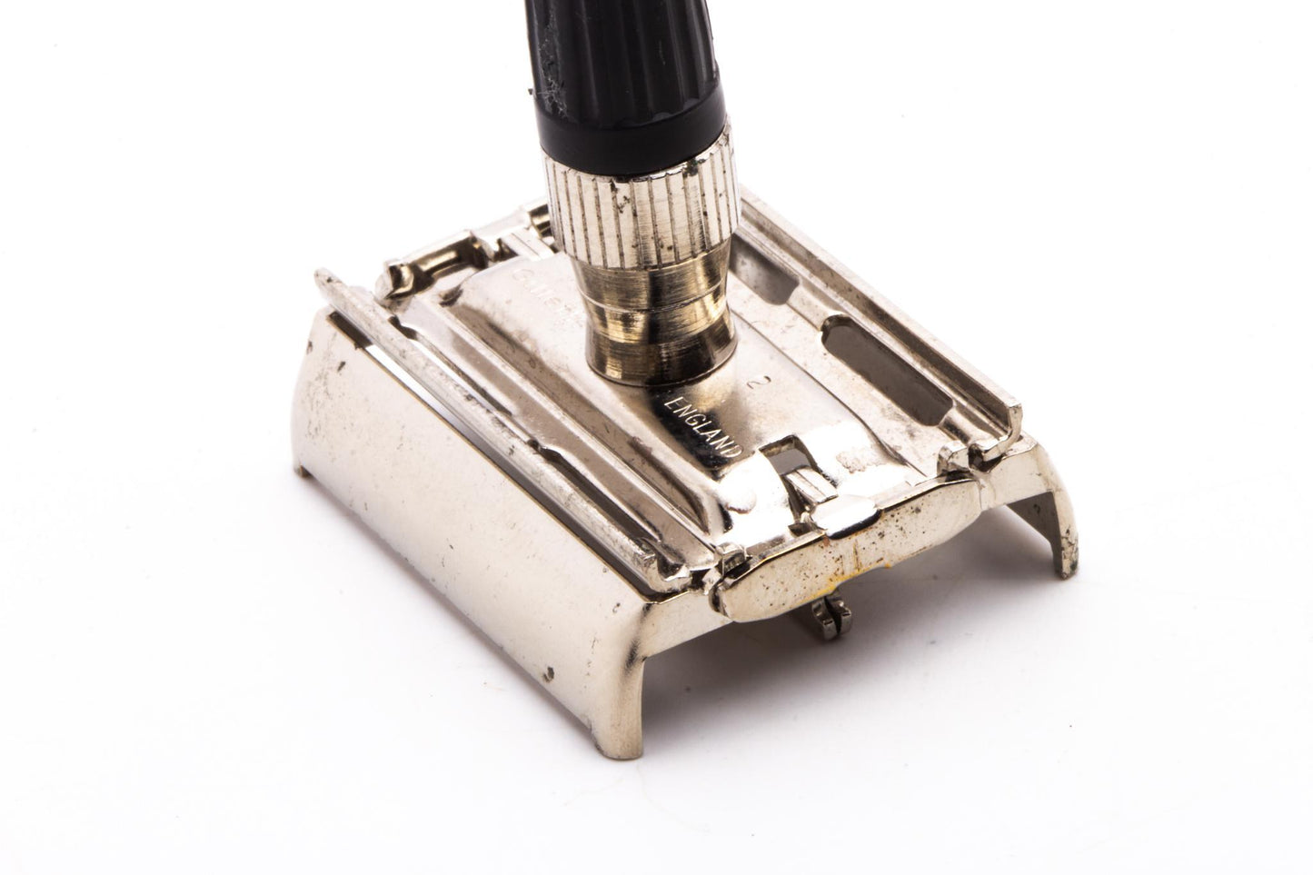 1969 O2 Gillette TTO Knack Double Edge Safety Razor | Original Condition