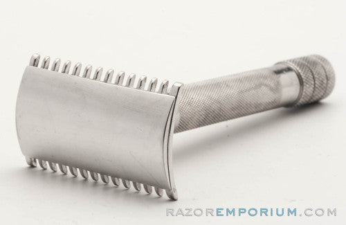 1907 Gillette Single Ring Old Type DE Safety Razor | Nickel Revamp