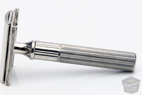 Gillette 1940s Fat Handle Tech (DE) Safety Razor