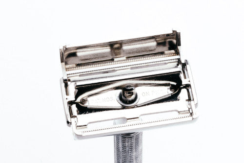1955 A2 Gillette Blue Tip Light TTO Super Speed Safety Razor | Original Condition